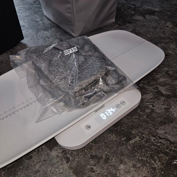 Hickey Freeman New York Gray 1/4 Zip Lightweight Pullover Size Large - Picture 8 of 8